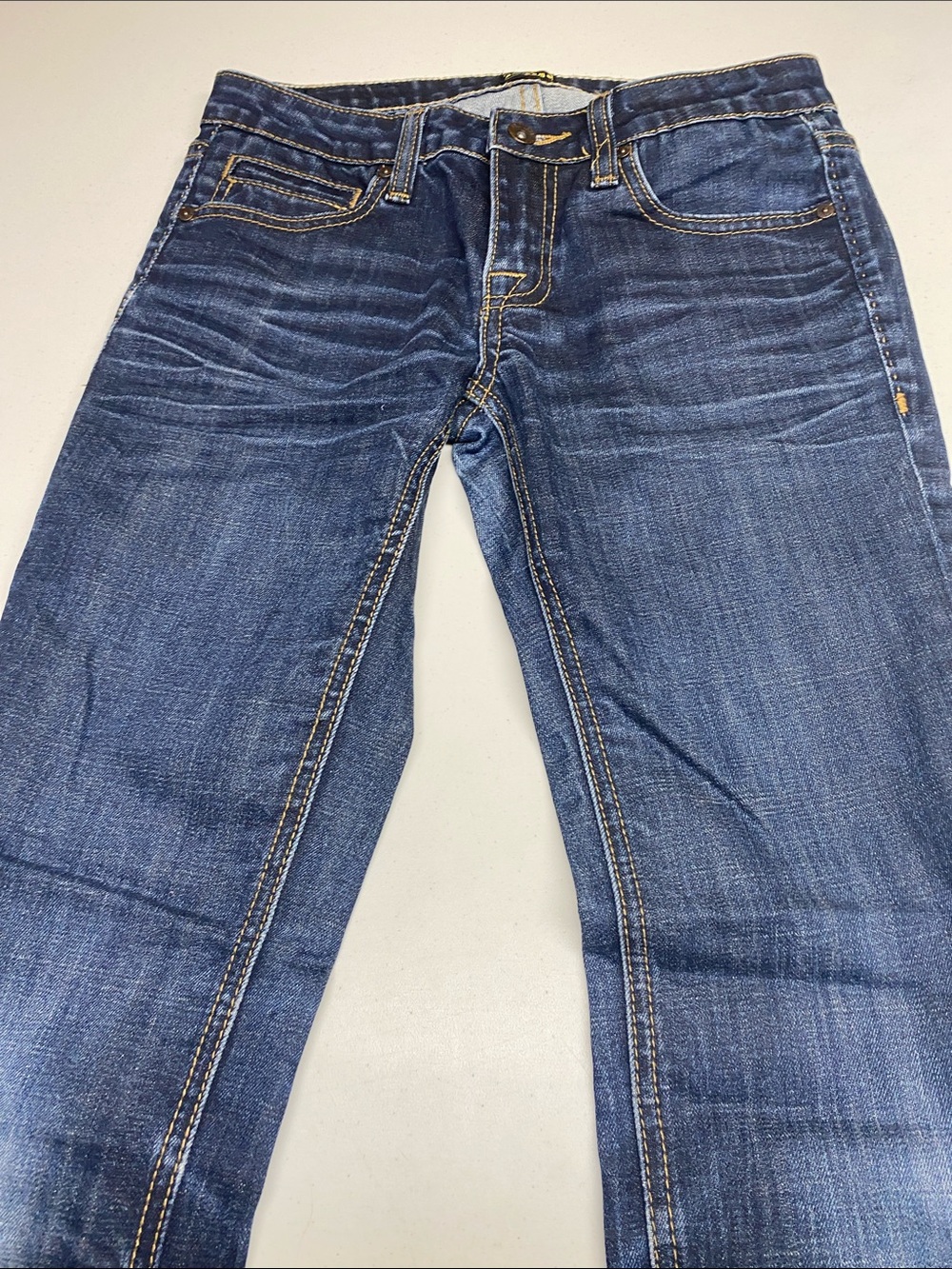 Anoname Women's Skinny Jeans in Indigo Blue